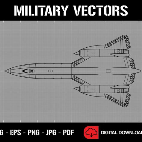 generate the sr-71 with blueprints image