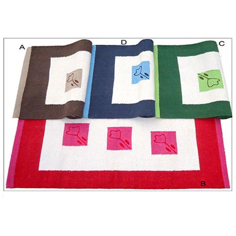 Sanyog Designs - Salam Embroidery Stripe Rugs