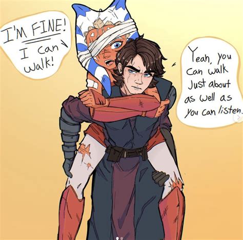 Ahsoka X Anakin Fanart at Ida Wheeler blog