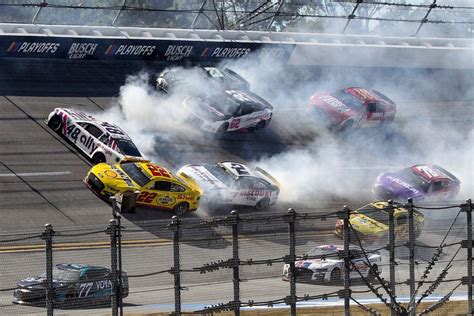NASCAR star has no timetable for return after breaking back in sprint ...