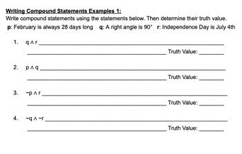 Image result for Compound Statement Math
