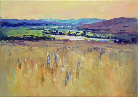 Sergei Chernyakovsky - Native places, Painting, Oil on Canvas at 1stDibs
