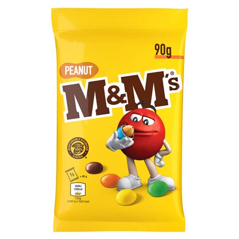 M&MS PEANUT 90 G – Selecta Sverige