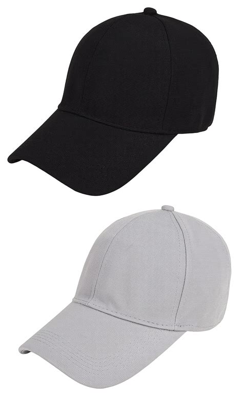 Buy Zacharias Men's Polycotton Flexi Stretch Fit Closed Back Cap FC-01 ...