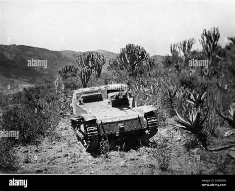 Second Abyssinian War April 1935A Carro Veloce (CV) 33 tankette of the ...