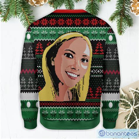 Scarlett Johansson Meme Ugly Christmas Sweater - Banantees