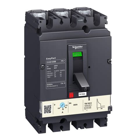 Buy EasyPact 63A,36kA,3PoleMCCB EasyPact CVS - Schneider Electric