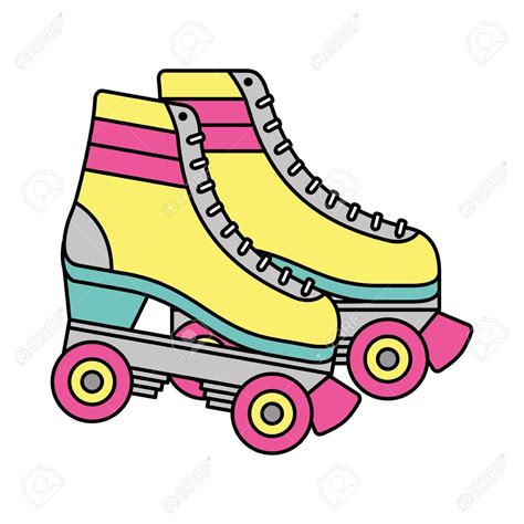 clip art roller skates 19 free Cliparts | Download images on Clipground ...