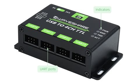 Industrial USB TO 4CH TTL Converter Buy in India at HUBTRONICS.in