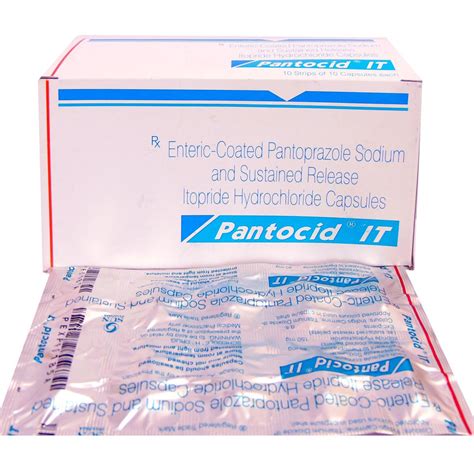 Pantocid IT Capsule | Uses, Side Effects, Price | Apollo Pharmacy