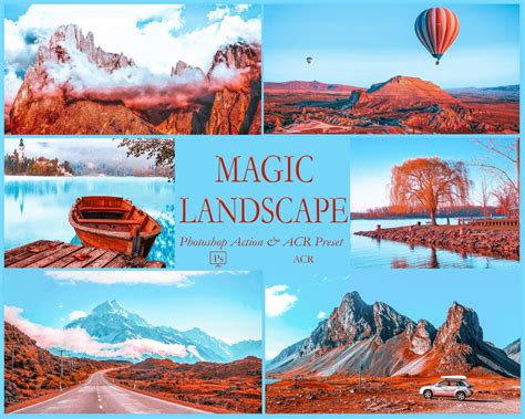 Top 20+ Free Landscape Actions Psd