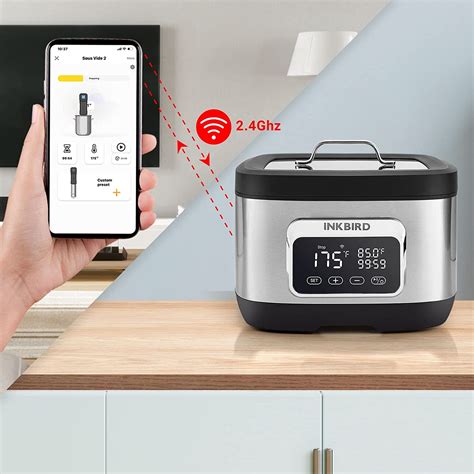 Buy Inkbird Wifi Sous Vide Water Oven-3 in 1 Sous Vide Oven with Rack ...