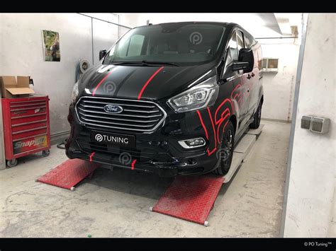 FORD TRANSIT CUSTOM FACELIFT - PO Tuning performance look