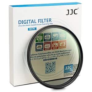 Buy JJC Professional 49mm Circular Polarizer HD CPL Filter for Canon ...