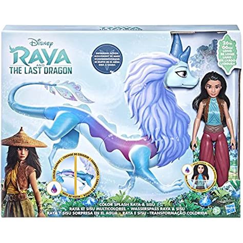 Buy Disney's Raya and The Last Dragon Color Splash Raya and Sisu Dragon ...