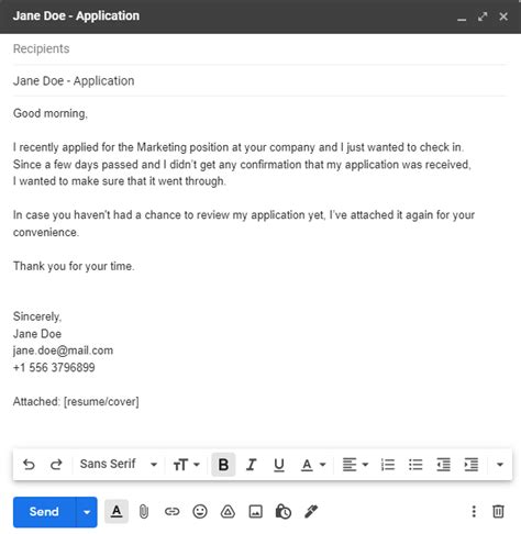 Image result for Sample of Introduction Email for Applying