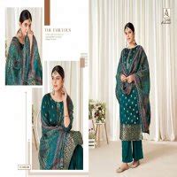 Alok Kalamkari Wholesale Hand Weave Jacquard With Elegant Work Dress ...