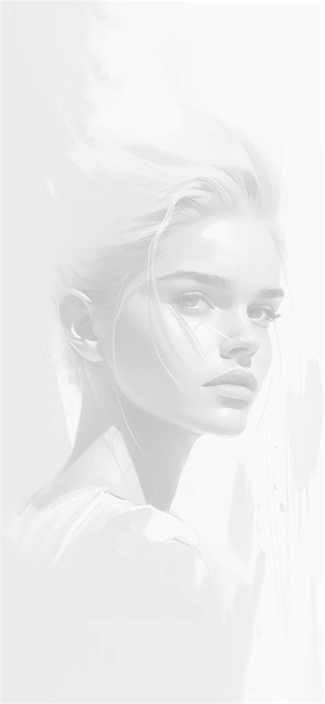 Aesthetic Girl White Wallpapers - White Aesthetic Wallpaper iPhone