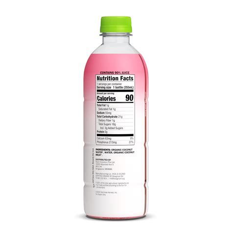 Organic Coconut Water with Pulp - Harmless Harvest Singapore | Organic ...