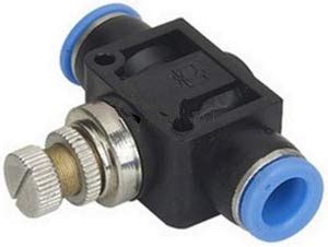 SYLIX ® Pneumatic Brass Flow Control Valve Connector Push in Fitting ...
