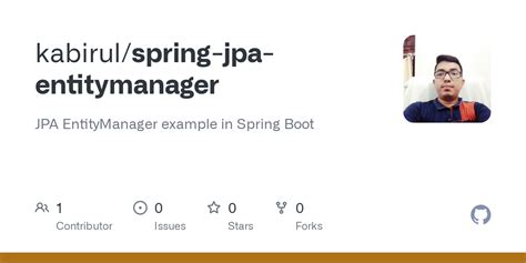 Entity Manager in Spring Boot 的图像结果