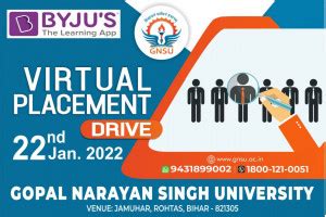 Placement Cell | GNSU Rohtas