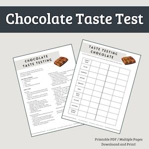 Image result for Chocolate Taste Test