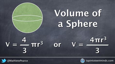 Sphere Volume Formula 的图像结果