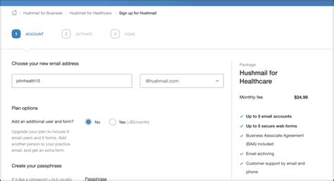 Image result for Hushmail Features