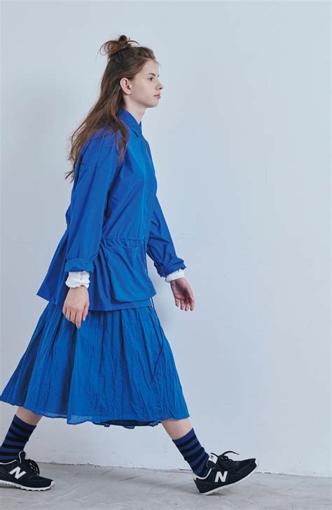 g_577 COTTON BOIL GATHER SKIRT | gram