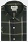 Men's 100% Cotton Windowpane Checks Half Sleeves Shirt (Olive)