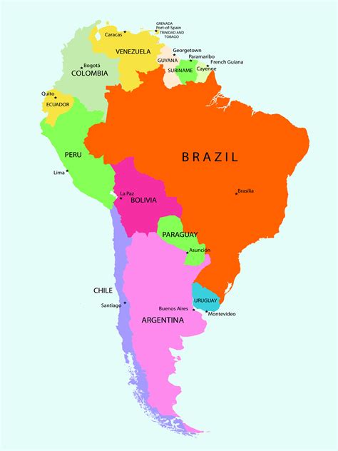 countries of south america
