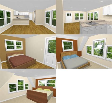 16x40 open floor plan
