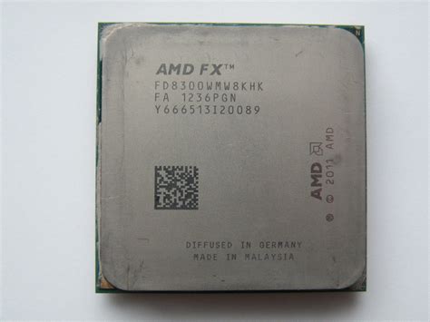 AMD FX 8300 CPU 3.3 GHz Eight-Core FX8300 GAMING Processor AM3 ...