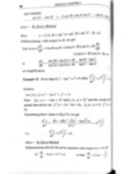 Implicit Differentiation Problem and Solving 的图像结果