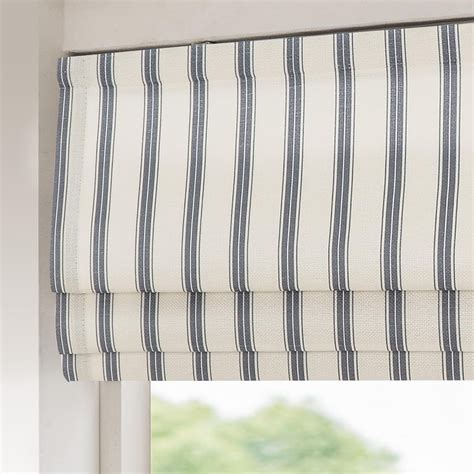 Sunbox Cordless Roman Shades Window Blinds, Vertical Stripe Custom ...