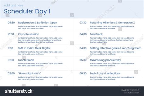 Agenda Schedule Example 的图像结果