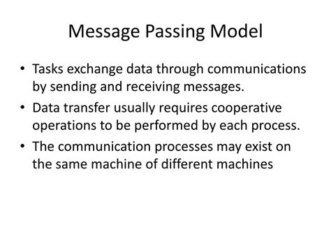 Image result for Message Passing Parallel Programming