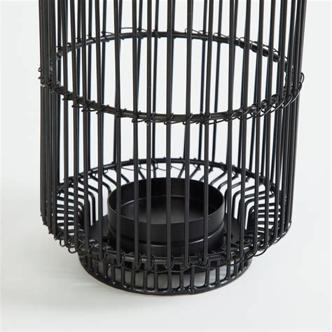 Buy Vitara Black Iron Wire Lantern from Home Centre at just INR 1399.0