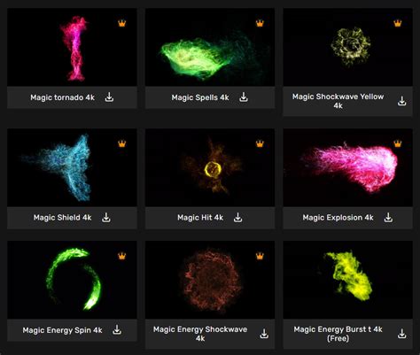 VFX Free Effects Website 的图像结果