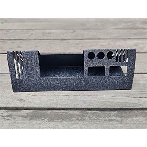 Buy Living With Elan Compacto Desk Organizer (Metal Textured Black) Online