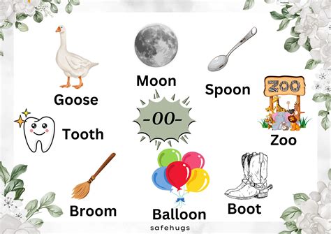 Oo Sound Worksheets For First Grade Learn To Spell Oo Ew Ue Words