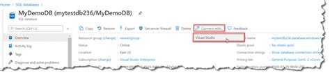 Image result for Visual Studio Database Connection From SQL