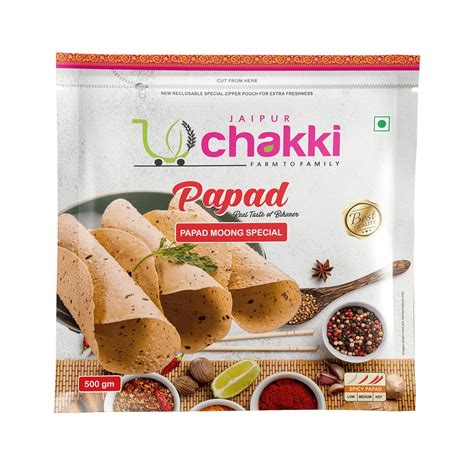 Jaipur Chakki Bikaneri Moong Dal Urad Papad – Marwadi Style Papad ...