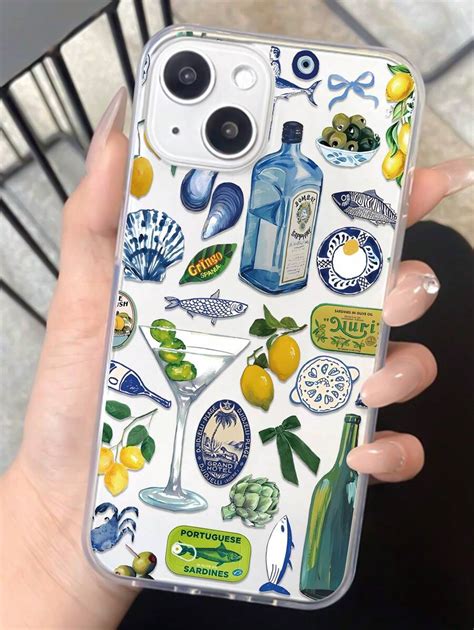 Summer Phone Case Vacation 1pc Summer Cool Pattern Full Cover ...