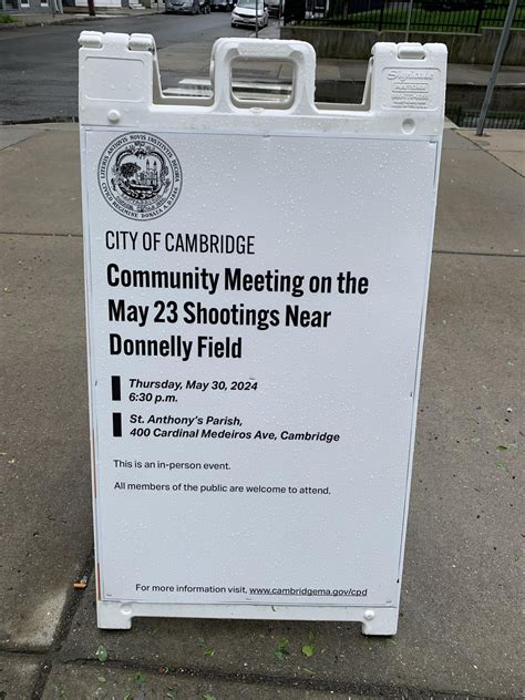 Community Meeting on the May 23 Shootings Near Donnelly Field : r ...