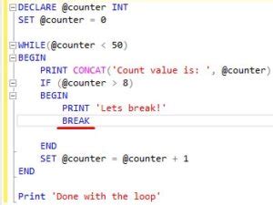 Image result for SQL Server While Loop
