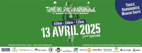 Trail du Pays dArgonne 2025, 1 route royale, 51800 Sainte-Menehould ...