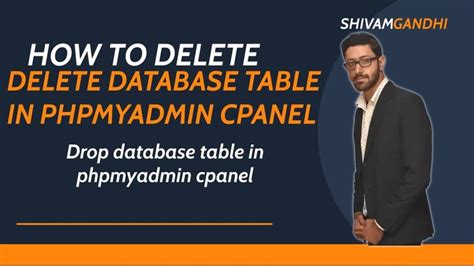 Image result for How to Delete Database in phpMyAdmin Using SQL