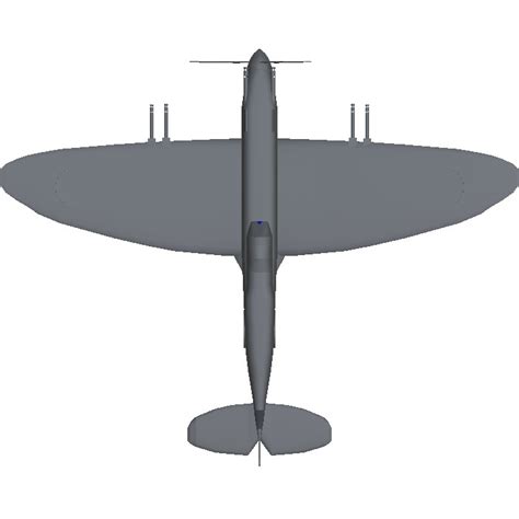 Image result for Spitfire Plane Simple